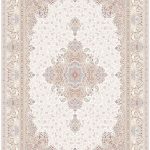 فرش طرح سارینا سفید