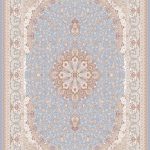 فرش اصفهان آبی تیره