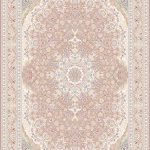 فرش طرح خطیبی شکلاتی