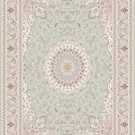 فرش طرح مستانه سبز