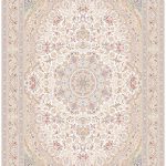 فرش طرح خطیبی  سفید