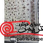 فرش ماشيني قالی سلیمان 1200شانه با تراکم 3600 آکروليک طرح افسانه کرم هايبالک - تصویر 2
