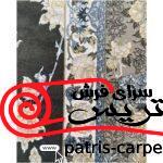 فرش ماشيني خاطره کوير کاشان 1200شانه با تراکم 3600 آکروليک طرح زرافشان دودی هايبالک - تصویر 5