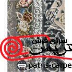 فرش ماشيني خاطره کوير کاشان 1200شانه با تراکم 3600 آکروليک طرح اهورا هايبالک - تصویر 5
