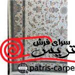 فرش ماشینی طرح افشان سی گل کرم