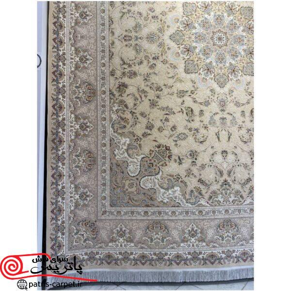 فرش خاطره کویر کاشان بسیار ریز بافت 1600 شانه