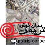 فرش ماشيني قالی سلیمان 1200شانه با تراکم 3600 آکروليک طرح خشتی گیتی کرم هايبالک - تصویر 5