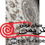 فرش ماشيني خاطره کوير کاشان 1200شانه با تراکم 3600 آکروليک طرح کمند کرم هايبالک - تصویر 5