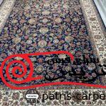 فرش پشمی طبیعی ابریشمی