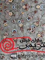 فرش ماشینی شاهکار صفویه-کد7750-رنگ فیلی-700شانه-2550تراکم - تصویر 3
