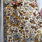 فرش ماشینی-پشمی طبیعی-ابریشمی گیاهی-کدکرم شکارگاه